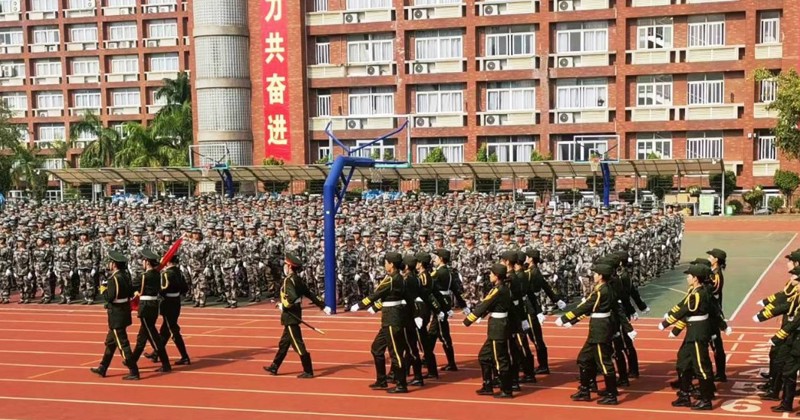 我院2022级新生军训圆满结束